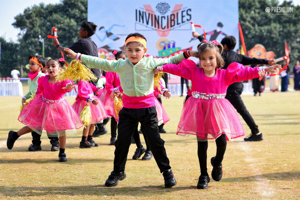 Presidium Rajnagar, PRESIDIUM CELEBRATES ANNUAL SPORTS DAY WITH ARDOUR AND ZEAL